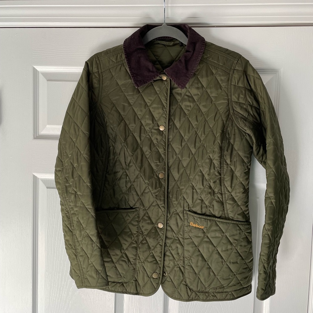Barbour Annandale Water Resistant Quilted Utility Jacket